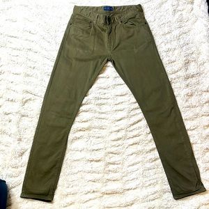 Green Zara Man Pants